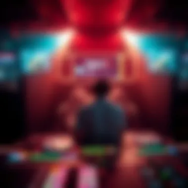 World-class DJ performing at a Las Vegas club