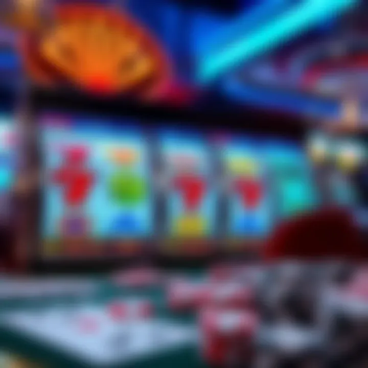 Visual representation of slot strategies and player tactics