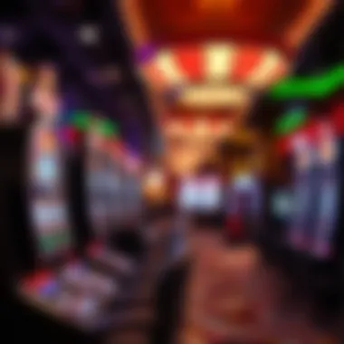 Overview of the lively gaming atmosphere at Foxwoods