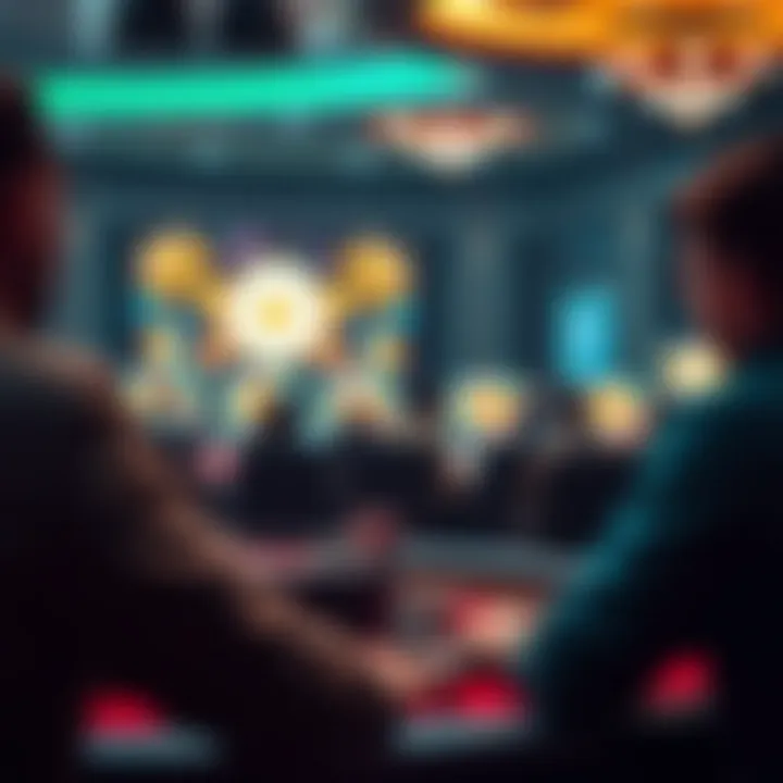 Futuristic technology enhancing the online gaming experience