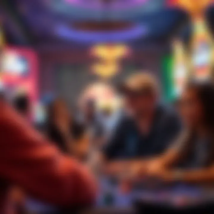 Members enjoying their gaming experience