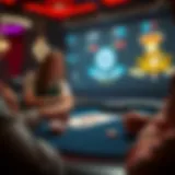 Exciting gameplay of Three Card Poker online