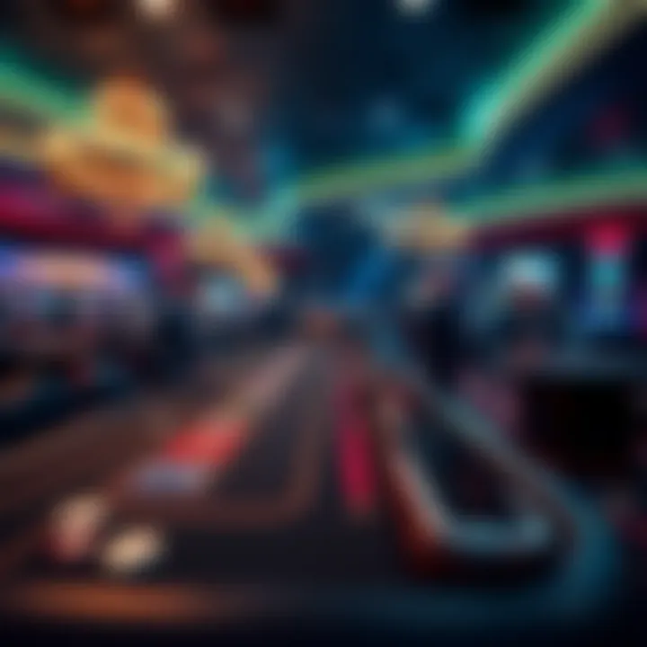 Modern technology integrated in a casino environment