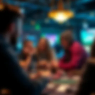 Engaging with the WSOP Community Community engagement within the WSOP app