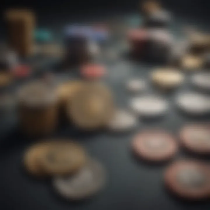 In-game mechanics showcasing coin accumulation strategies