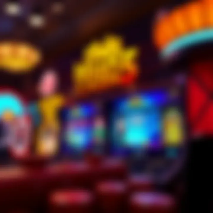 A vibrant depiction of High 5 Casino's interface showcasing various games