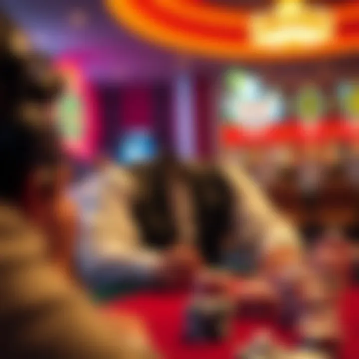 A graphical representation of online gambling trends and statistics