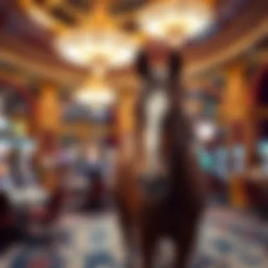 Luxury Inside Horse Casino Hotels Luxurious interior of a casino hotel