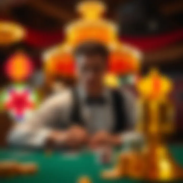 Illustration of user experience within online casinos