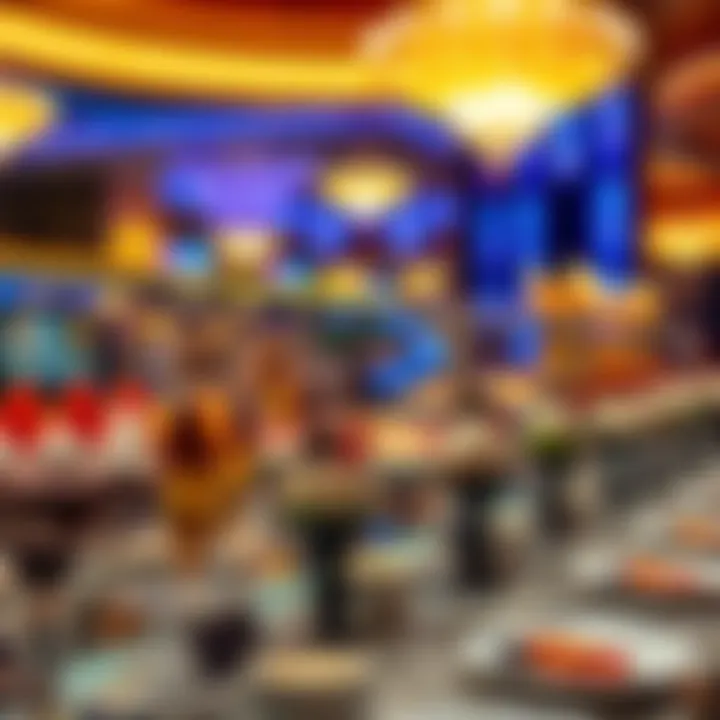 Dessert station featuring an assortment of sweets