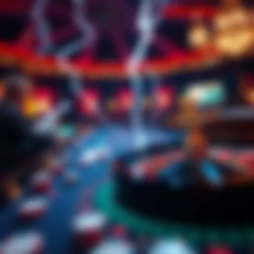 Experience Lightning Roulette in Action Dynamic gameplay at Lightning Roulette table