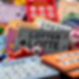 A colorful array of lottery tickets showcasing various types available in Georgia