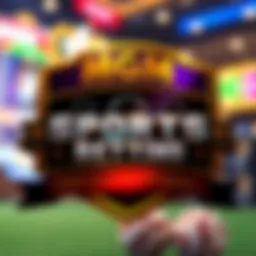 MGM logo showcasing sports betting