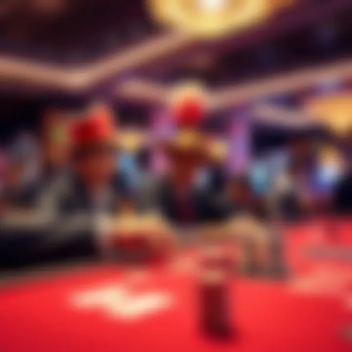 Cultural event taking place within the casino premises