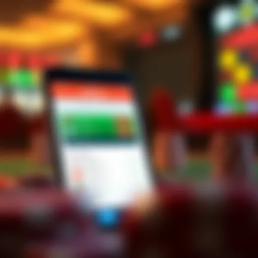 Exploring the User Interface of MyBookie iPhone App User interface of the MyBookie iPhone app showcasing betting options