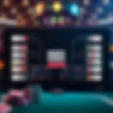 Overview of March Madness tournament bracket