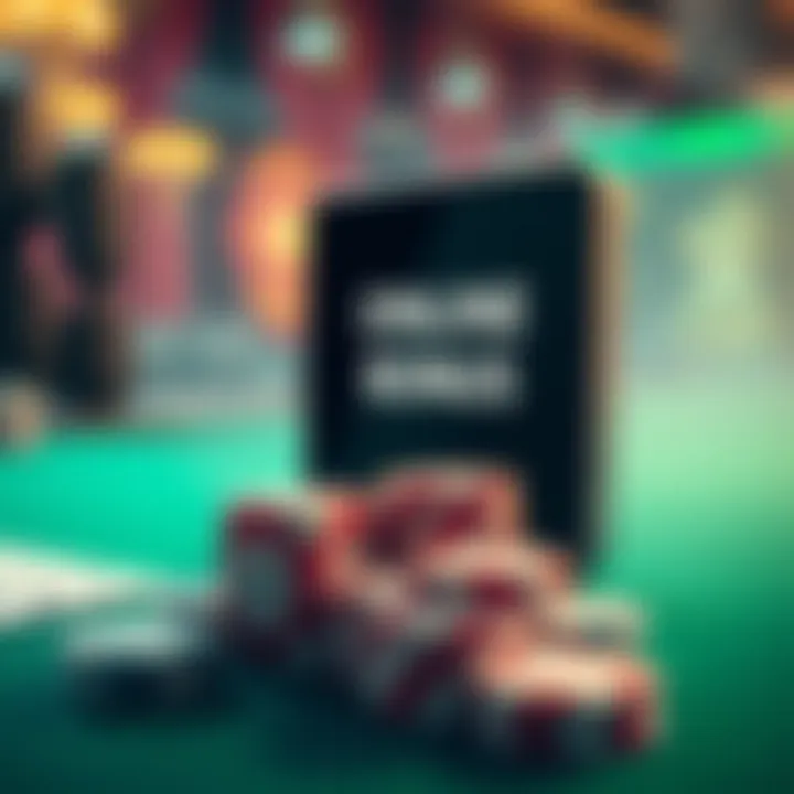 Visual representation of various bonuses available in online poker