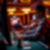 A player engaged in a thrilling online poker game