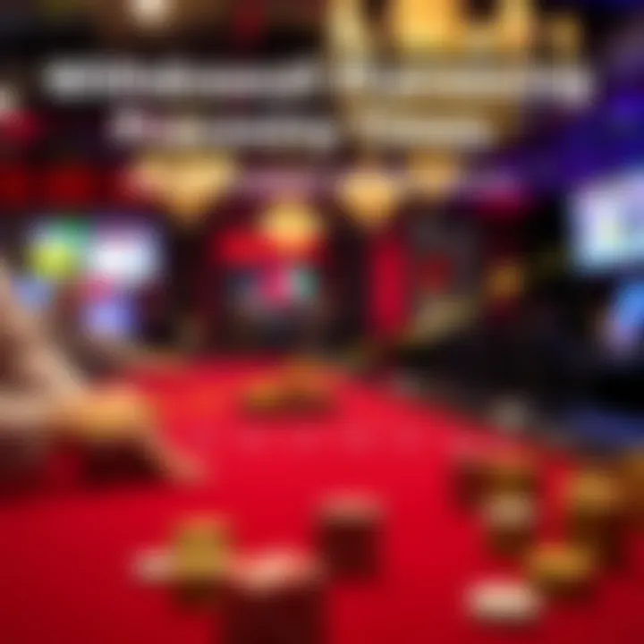 Comparison of Withdrawal Processing Times Graph illustrating withdrawal processing times across various casinos