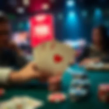 Visual representation of NH Poker strategies An illustration of various NH Poker strategies represented visually.