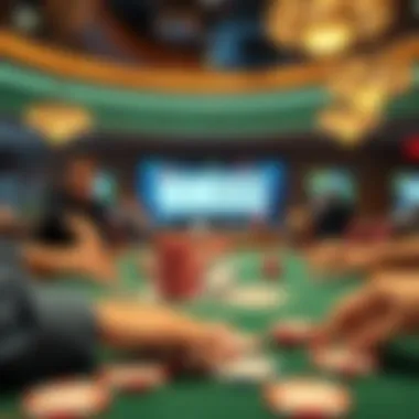 Impact of technology on NH Poker experience A graphic showing the role of technology in modern NH Poker gameplay.