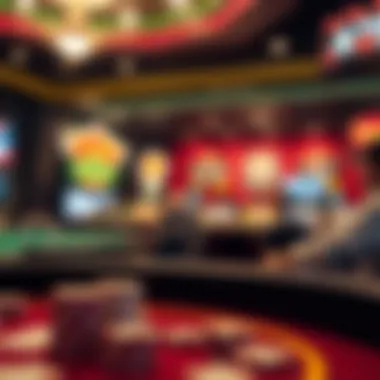 Visual summary of popular game types available for online betting