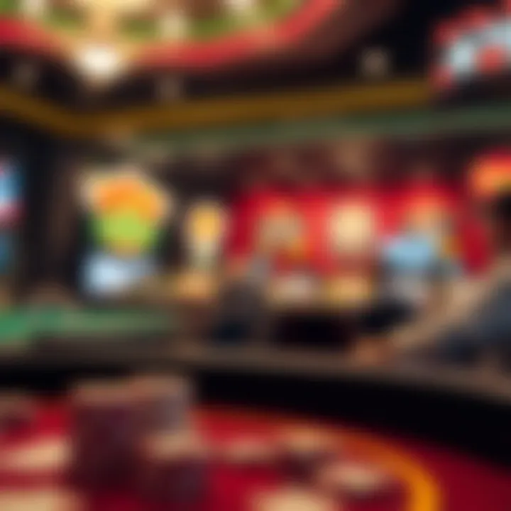 Visual summary of popular game types available for online betting