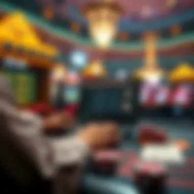 A dynamic representation of online betting platforms