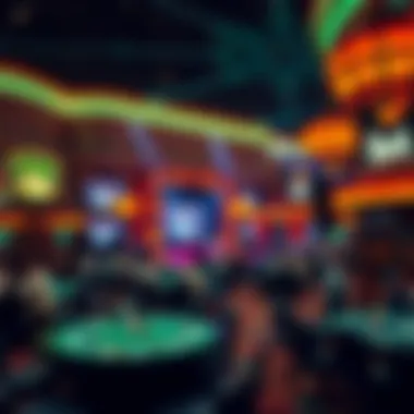 Exciting entertainment venue at Park MGM hosting live performances