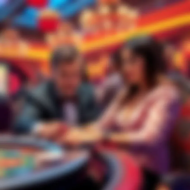 Illustration showcasing player engagement with Lock It Link Hearts