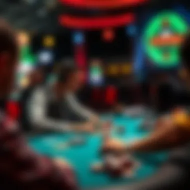 Strategic gameplay in an online poker environment