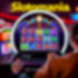 Visual representation of Slotomania's game interface showcasing vibrant graphics