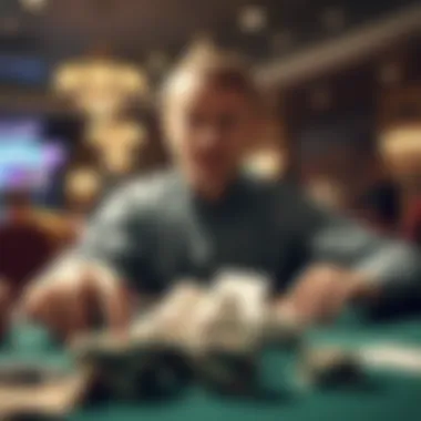 A conceptual depiction of psychological factors in gambling