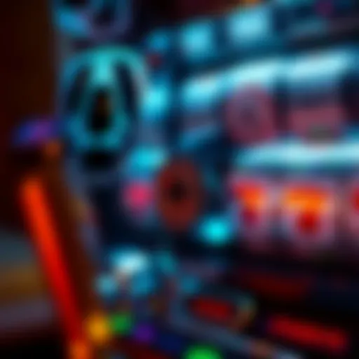 Intricate mechanics of a slot machine