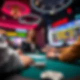 Strategic gameplay in online poker