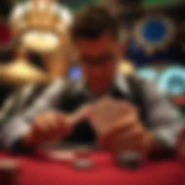 Psychological tactics in poker