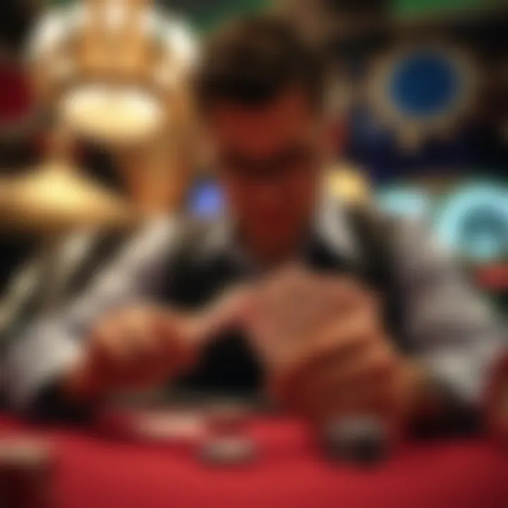 Psychological tactics in poker