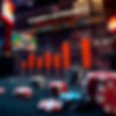 An analysis chart showing betting statistics for March Madness