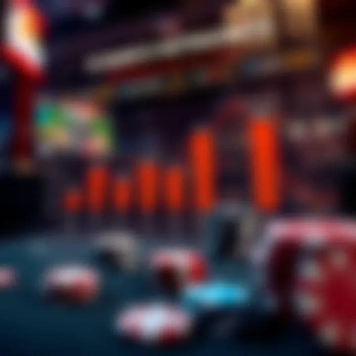 An analysis chart showing betting statistics for March Madness