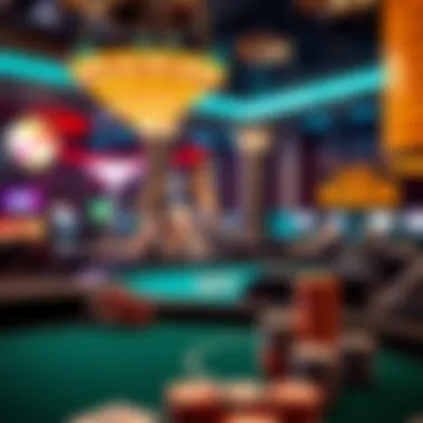 A visual representation of the online poker landscape, highlighting its regulatory challenges within New York.