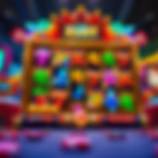 An engaging interface of EGT slot game displaying vibrant graphics