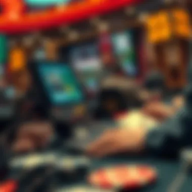 Technology Behind Quick Transactions Illustration of technology facilitating rapid transactions