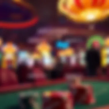 A diagram showing regulatory bodies for online gambling