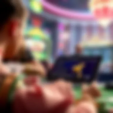 A captivating graphic illustrating the concept of online gambling promotions