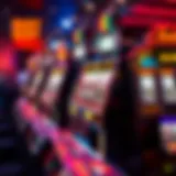 Detailed illustration of slot machine mechanics