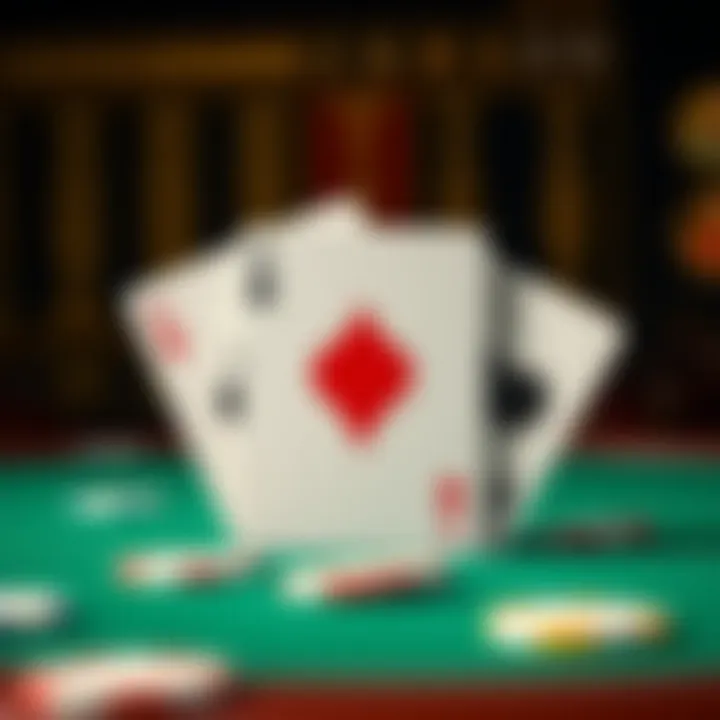 Iconic symbols associated with poker gameplay