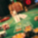 Graphical representation of gambling odds across various games