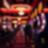 A visually arresting casino interior showcasing bridesmaids slots