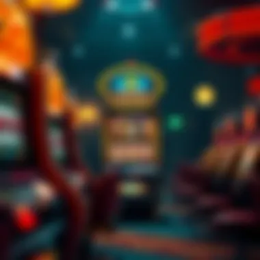 Historical evolution of gaming slots represented through an infographic