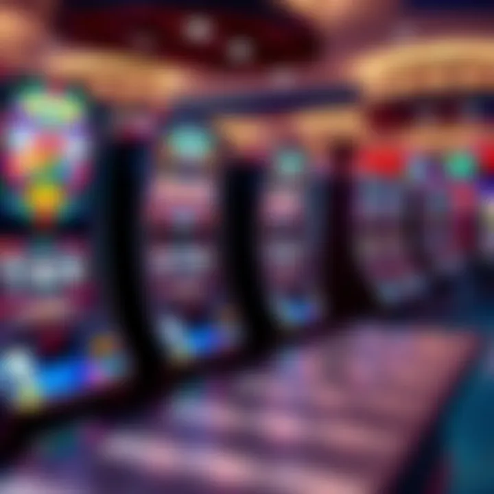 Infographic detailing casino strategies for slot machine placement and player retention